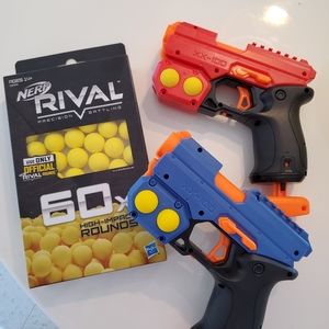 Rival Nerf ammo and guns